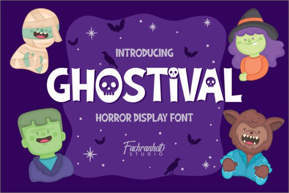 Ghostival Font - Featured Image