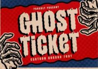 Ghostticket Regular Font - Featured Image