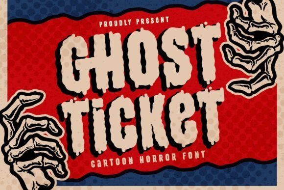 Ghostticket Regular Font - Featured Image
