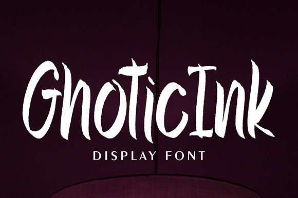 Ghotic Ink Font - Featured Image