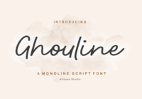 Ghouline Font - Featured Image