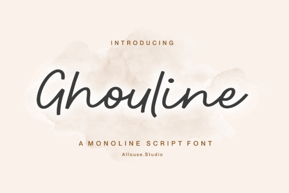 Ghouline Font - Featured Image
