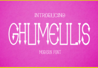 Ghumeulis Font - Featured Image