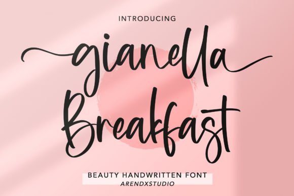 Gianella Breakfast Font - Featured Image