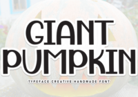 Giant Pumpkin Font - Featured Image