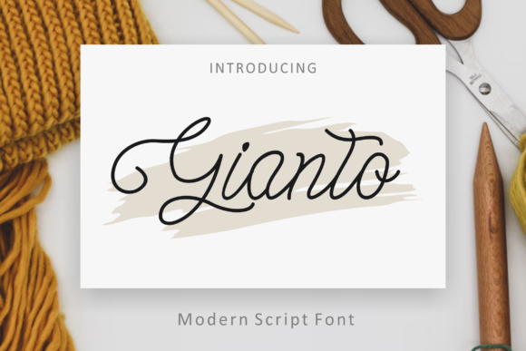 Gianto Font - Featured Image