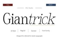 Giantrick Font - Featured Image