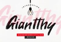 Giantthy Font - Featured Image