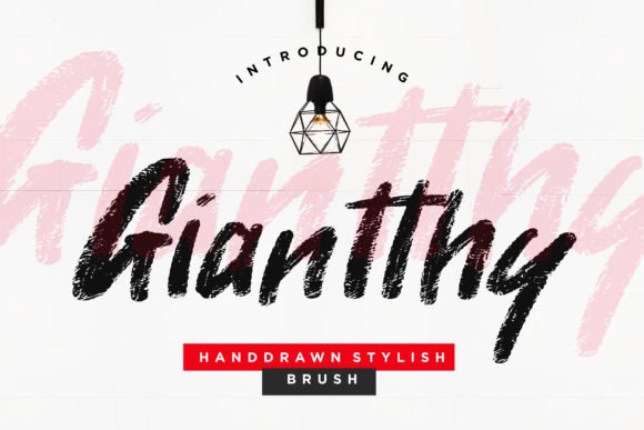 Giantthy Font - Featured Image