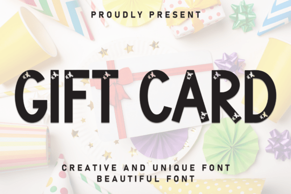 Gift Card Font - Featured Image