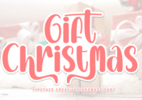 Gift Christmas Font - Featured Image