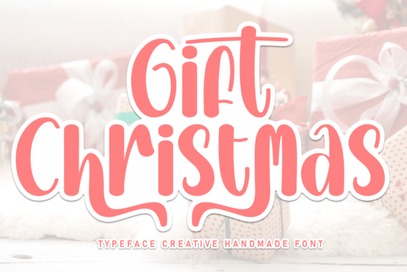 Gift Christmas Font - Featured Image