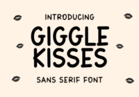 Giggle Kisses Font - Featured Image