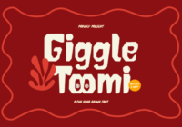 Giggle Toomi Font - Featured Image