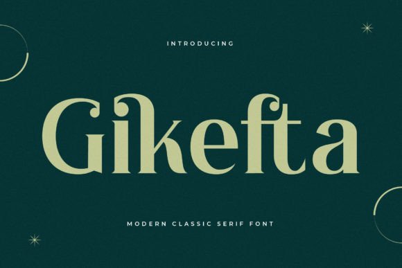 Gikefta Font - Featured Image