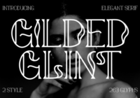 Gilded Glint Font - Featured Image