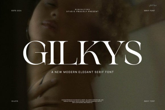 Gilkys Font - Featured Image