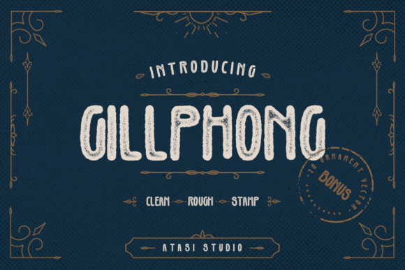 Gillphong Font - Featured Image