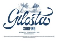 Gilosta Surfing Duo Font - Featured Image