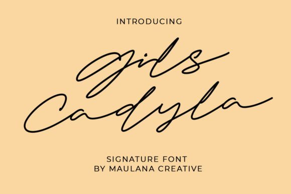 Gils Cadyla Font - Featured Image