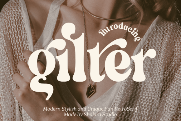Gilter Font - Featured Image