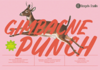 Gimbacne Punch Font - Featured Image