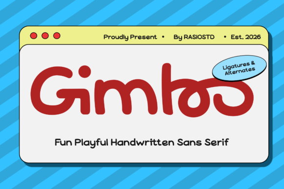 Gimbo Font - Featured Image