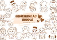 Gingerbread Doodle Font - Featured Image