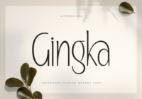 Gingka Font - Featured Image