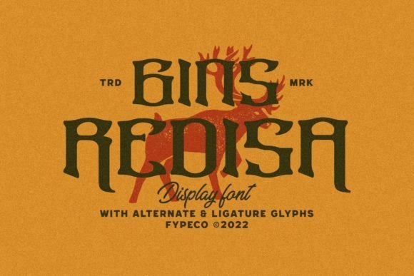 Gins Redisa Font - Featured Image