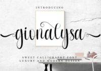 Gionalysa Font - Featured Image