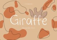 Giraffe Font - Featured Image