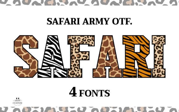 Giraffearmy Font - Featured Image