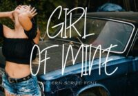 Girl of Mine Font - Featured Image