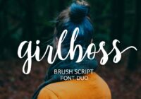 Girlboss Script Font - Featured Image