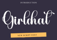 Girlchat Font - Featured Image