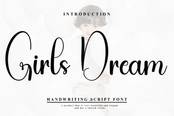 Girls Dream Font - Featured Image