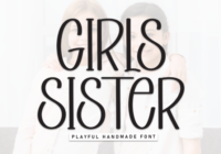 Girls Sister Font - Featured Image