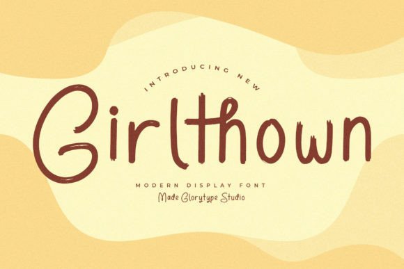Girlthown Font - Featured Image