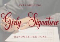Girly Signature Font - Featured Image