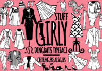 Girly Stuff Font - Featured Image
