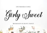 Girly Sweet Font - Featured Image
