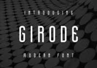 Girode Font - Featured Image