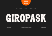 Giropask Font - Featured Image