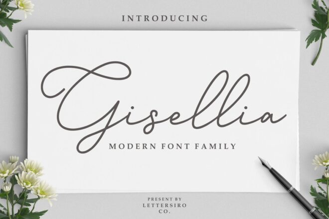 Gisellia Font - Featured Image