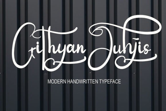 Githyan Juhjis Font - Featured Image