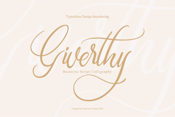 Giverthy Font - Featured Image