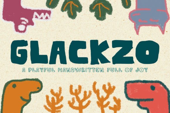 Glackzo  Font - Featured Image
