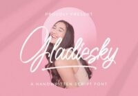 Gladiesky Font - Featured Image