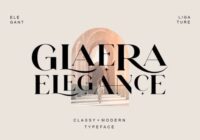 Glaera Elegance Font - Featured Image